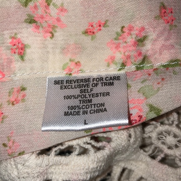 Bobeau Multi-Color Top L - Picture 6 of 6